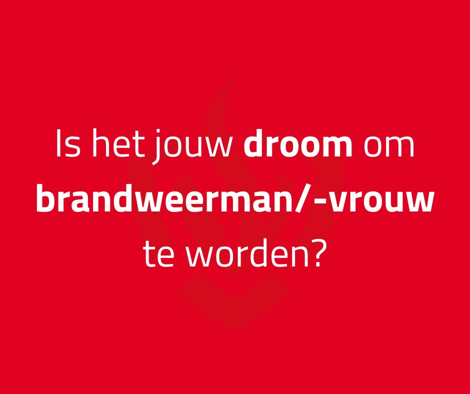 Ben jij klaar voor een nieuwe uitdaging? Houd morgen de socialmediakanalen van Brandweer Haaglanden op Instagram en Facebook in de gaten. #brandweerwerk