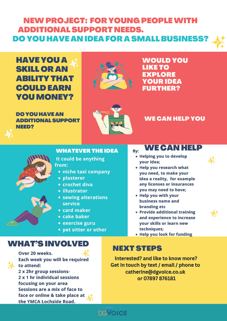 DG_Voice's tweet photo. DG Voice are running a new upcoming enterprise project for young people looking to start up their own small business ideas. Feel free to get in touch with us if you are interested in taking part! https://t.co/uBrJt4EkPZ