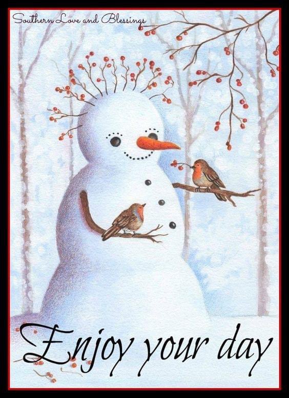Good Wednesday morning!☀️☕️☃️ Only a high of 31° today 🥶Wishing everyone a great day!😊💯🇺🇸🇺🇸