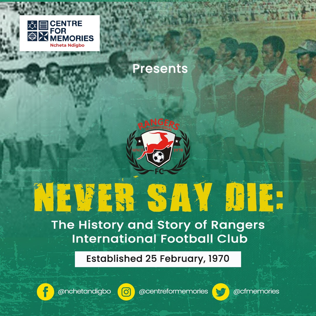 MEET THE PIONEERS OF RANGERS: DANIEL ANYIAM - FROM FOOTBALLER TO COACH ...