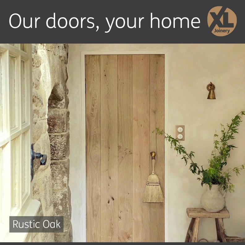 The Rustic Oak. 

This solid wooden door is characterised by beautiful warm honey tones and grain, which complement natural textures, whether it be country living or Mediterranean architecture. 

🚪: xljoinery.co.uk/product/rustic…
📸: @stephgowla

#realoakdoors #solidoakdoors