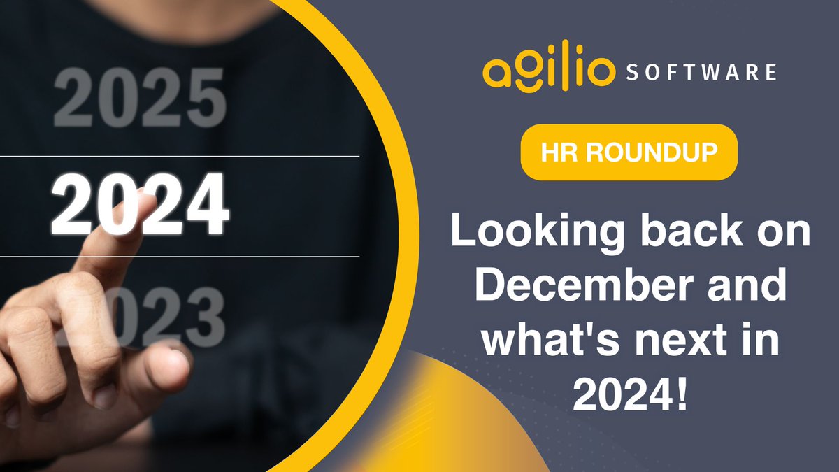 Our brand-new HR Roundup just landed!
🔍 National Care Awareness Survey 2023 findings
🔮 HR Roadmap for 2024
🦷 Closure of SmileDirectClub
📣 The junior doctors' strikes last month.

Read all about the latest updates here: bit.ly/41PB4zV

#AgilioSoftware #HRroundup