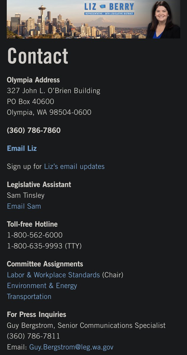 Jonathan_Conley's tweet photo. Another ridiculous anti-#WA2A @LizBerryWA bill (which means a Bloomberg group wrote it and she rubber-stamped it).
Be sure to let her office know how you feel about her lazy and unconstitutional legislation; then work to replace her, next cycle.
https://t.co/25eF8EnBQ9 https://t.co/tx6gFPZVdy
