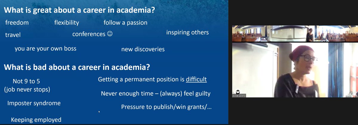 Wonderfully warm, open and captivating keynote talk from <a href="/ClareEmbling/">Clare Embling</a> to start #UKIRSC24! So much positivity, honesty and warmth in sharing her journey to Associate Professor, including fixing police radios, having babies and building hydrophones. Moving and inspiring! 💙🫶🏽🐳