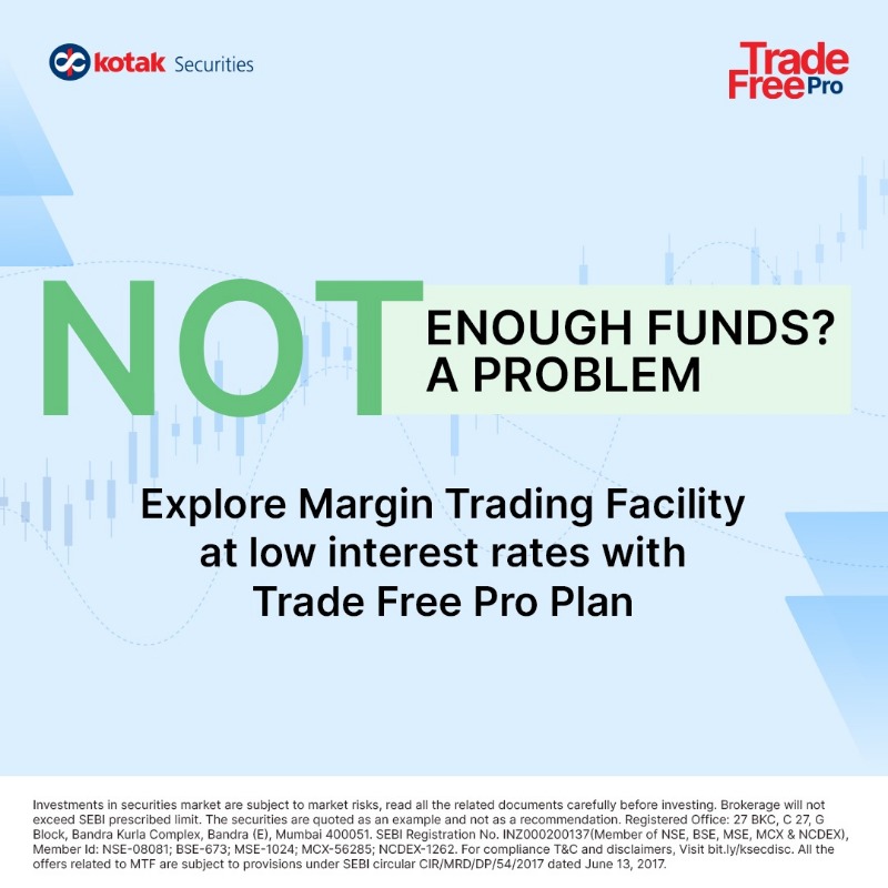 kotakneo's tweet photo. More capital = Less Hassle!
Disc: https://t.co/mM1sKSDjB8
#KotakSecurities #KotakNeo #MarginTradingFacility #TradeFreePro
#Trading
