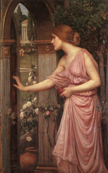 frome_maude's tweet photo. Cardea was the Roman goddess of hinges - her name means “door pivot”. Some say she was the lover of Janus, god of doorways, &amp; it was he who gave her the power to keep doors shut tight against evil spirits, thus protecting those within, especially children. #WyrdWednesday https://t.co/PX1r92ZGex