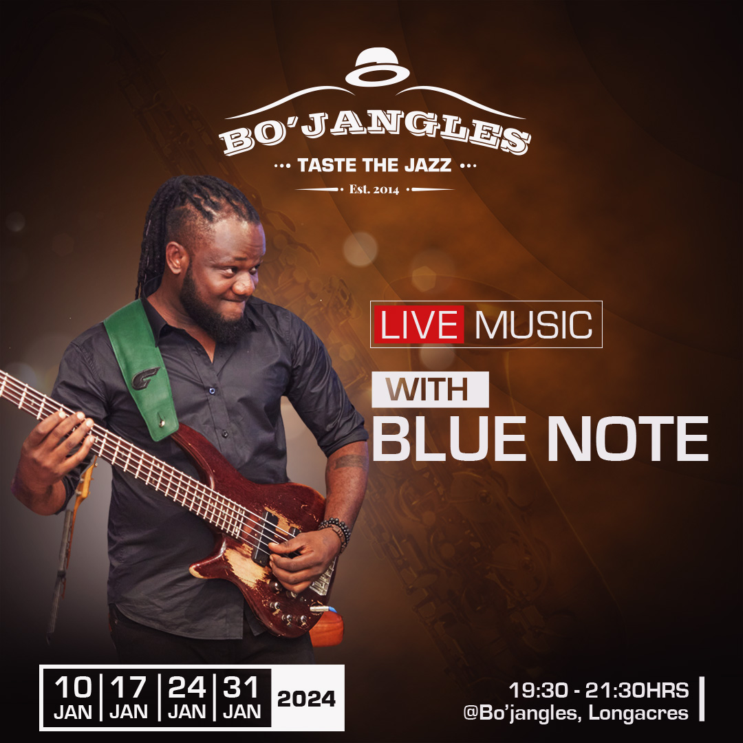 bo_janglesLsk's tweet photo. Every Wednesday this January, Blue Note's got the stage at Bo'Jangles! Come by from 7:30 PM for some live music that'll move you. 🎸
#TasteTheJazz #BlueNoteNights #LiveAtBojangles https://t.co/bGI3TPpK8r