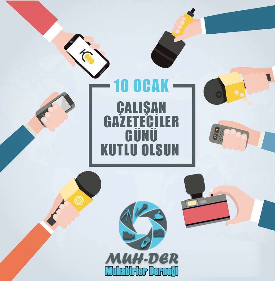 muhdergenel's tweet photo. 6Kalemini her zaman haktan, hakikatten yana kullanan, kamuoyunu bilgilendirmek için fedakârca çalışan tüm değerli meslektaşlarımızın #10OcakÇalışanGazetecilerGünü’nü en içten duygularımızla kutluyoruz. https://t.co/9SLJYs3bPJ