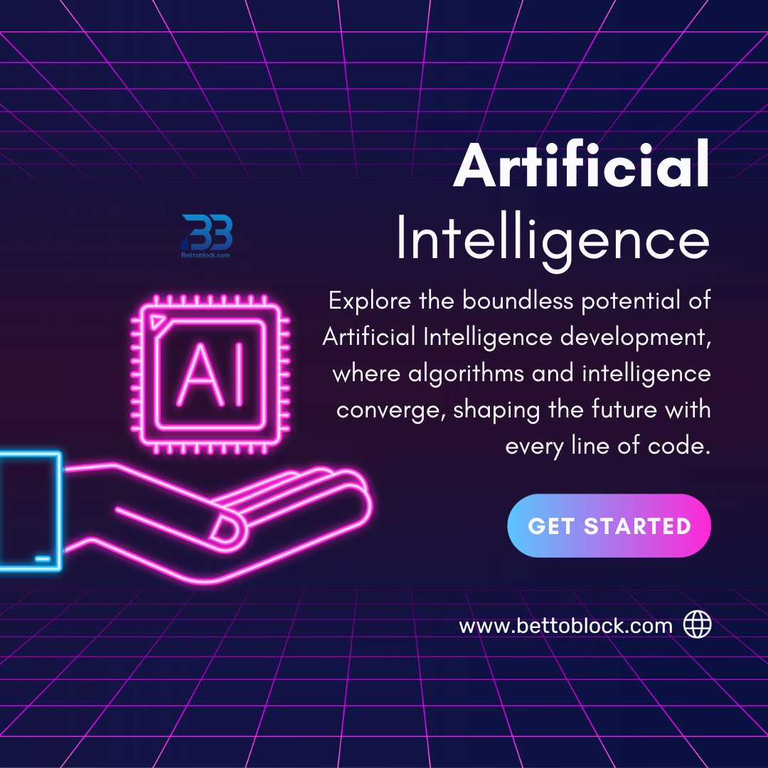 betto_block's tweet photo. Explore the limitless possibilities of Artificial Intelligence development as you start on an exciting journey.🚀

Visit: https://t.co/aDn6pCclWf
#AI #Bettoblock #MachineLearning #FutureTech #HumanAI #Innovation #Collaboration #ThinkBeyondCode #artificialintelligencedevelopment https://t.co/0GGTSLvPAX