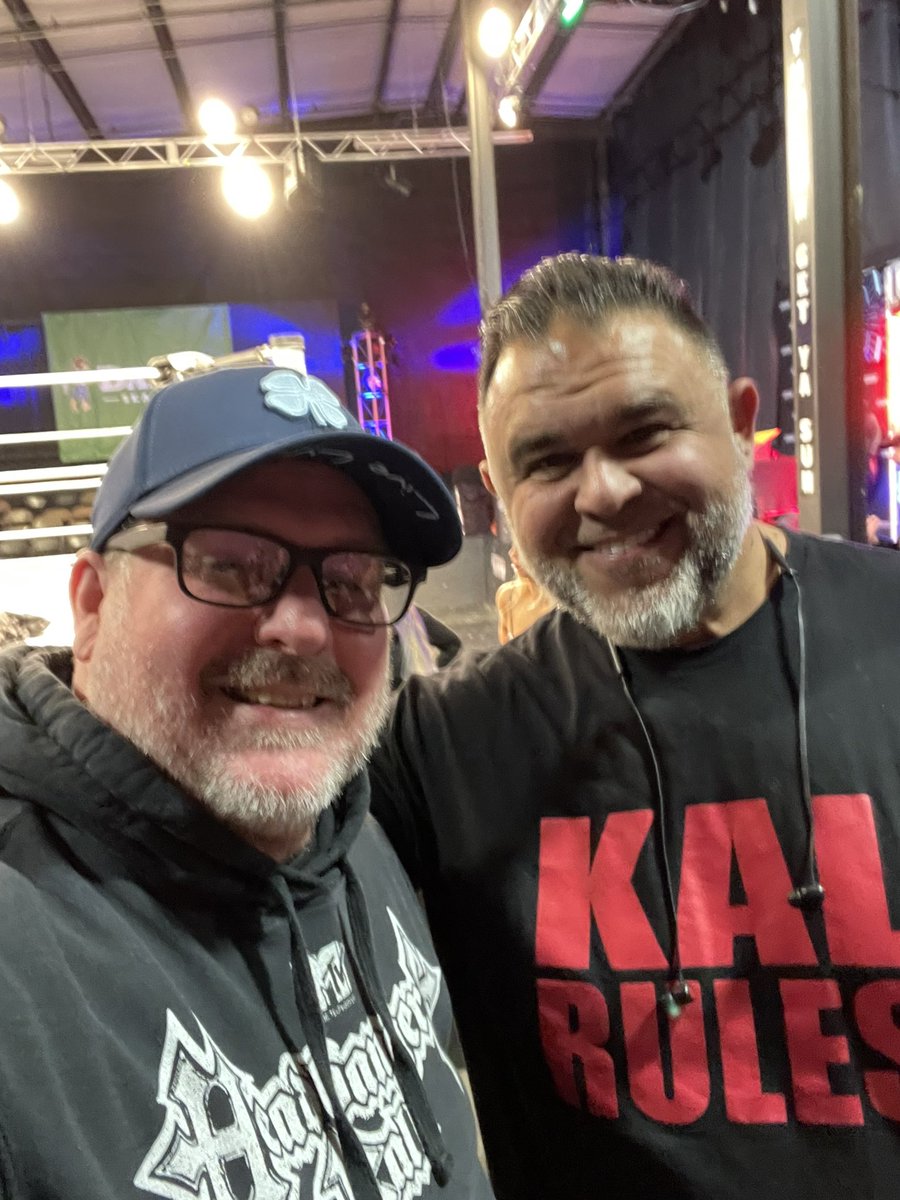 DdpyMatts's tweet image. Celebrating my birthday at @ovwrestling #NightmareRumble