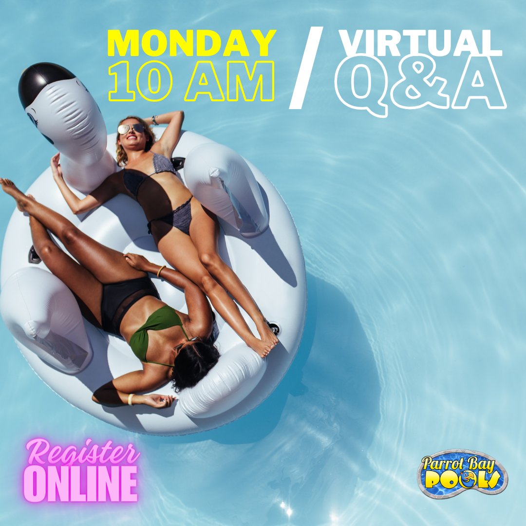 Dreaming of designing your own resort-style #swimmingpool? Join our Virtual Q&amp;A Chat on Monday, January 15 at 10 AM and turn that dream into reality! 🌴✨

🗓️ Date: January 15
🕙 Time: 10 AM (EST)
🔗 Register now to secure your spot: bit.ly/pbp-january-15