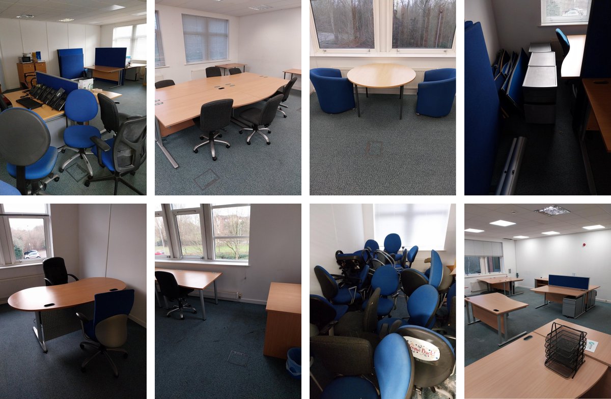 We are emptying another building this month in #warrington so if you need any of the items below (free of course) please email me stephen.fitzsimons@warringtonandco.com #officemove