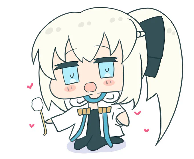 #もるがんちゃんSkebでご依頼いただいたもるがんちゃんです膝枕で耳かき 