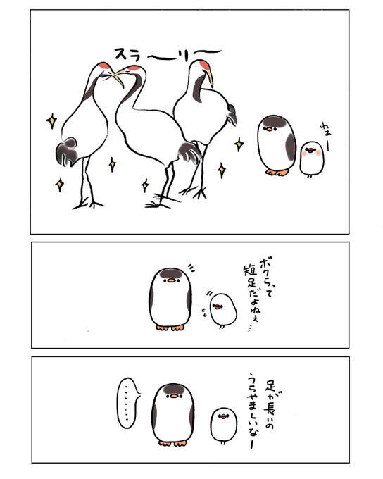 ペンギンの脚 