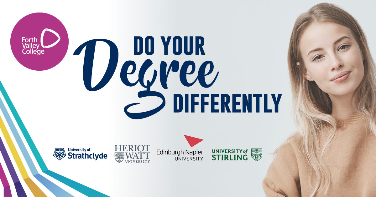 FVCollege's tweet photo. We offer a range of partnership degree courses with four of Scotland's leading universities.
This learning approach meets future employers' needs by creating 'work ready' graduates 🎓
Find out more ➡️ https://t.co/qO17jXzjd3
#ChooseFVC https://t.co/1nk29cj33j
