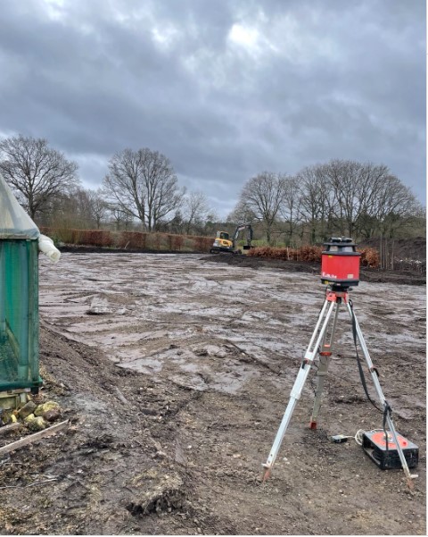 Happy New Year everyone! Level area cleared for new multi span tunnel, just need a dry spell now ☀️☀️before the team start the build shortly, enabling us to expand our production. #britishgrown #horticulture #herbaceous #shrubs #peatfree