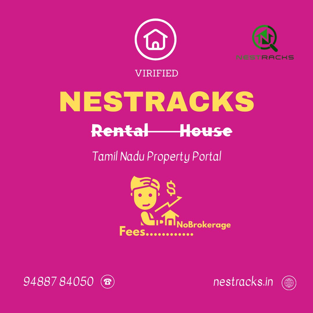 nestracks's tweet photo. "Discover your dream rental home hassle-free with @NesTracks 🏡✨ Say goodbye to broker fees and hello to verified properties on this top-notch portal! 🚫💸 Your next home is just a click away. #NesTracks #NoBrokerFees #VerifiedRentals #HomeSweetHome"#NobrokageNestTracks https://t.co/keaZ2anUon