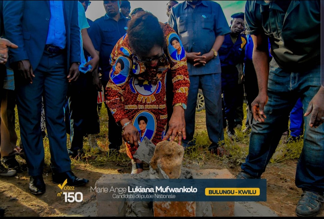 BoboMokonzi's tweet photo. Tt en étant députée Nationale et parmi les meilleurs élus dla #Tshiangu,#Marie_Ange_Lukiana œuvrait tjrs pr l b1 communautaire dson BULUNGU natal.Après l'université d Djuma,à #Mikwi,7fam d coeur avait lancé les travaux d construct* d1 centre pr apprentissage d fam ds #ts domaines https://t.co/xVjMrbf1xx