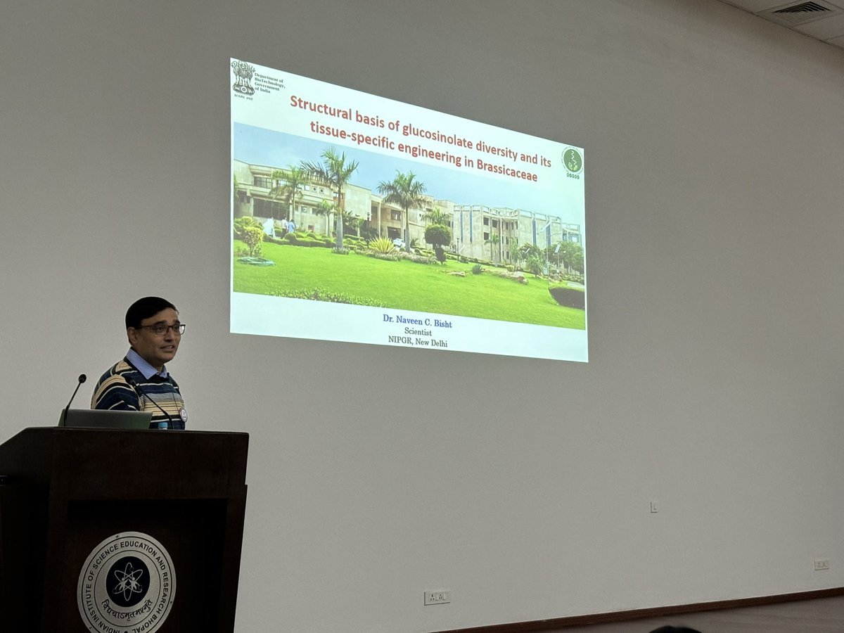 vinita_gowda's tweet photo. #abm24 @iiserbhopal begins !
Day 1 with two starter plenary talks by @Kavita_Babu_ @iisc and #naveenBisht @NIPGRsocial https://t.co/5fYr3kBSwS