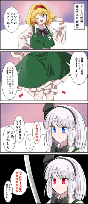 セクスアリス206(VS妖夢)
#東方Project #セクスアリス #アリス・マーガトロイド 