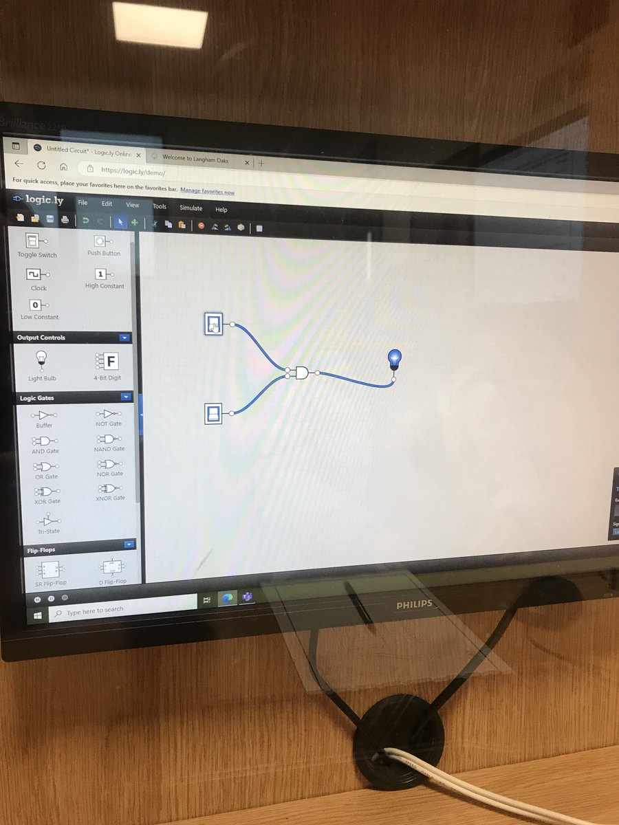LanghamOaks's tweet image. 📢Today in #ComputerScience 🖥️ @LanghamOaks student complete OCR Entry Level #LogicGate tasks. Student used to the logic.ly software to produce professional quality diagrams 📝to showcase their solutions. Excellent effort by all students 👍 #SEMH