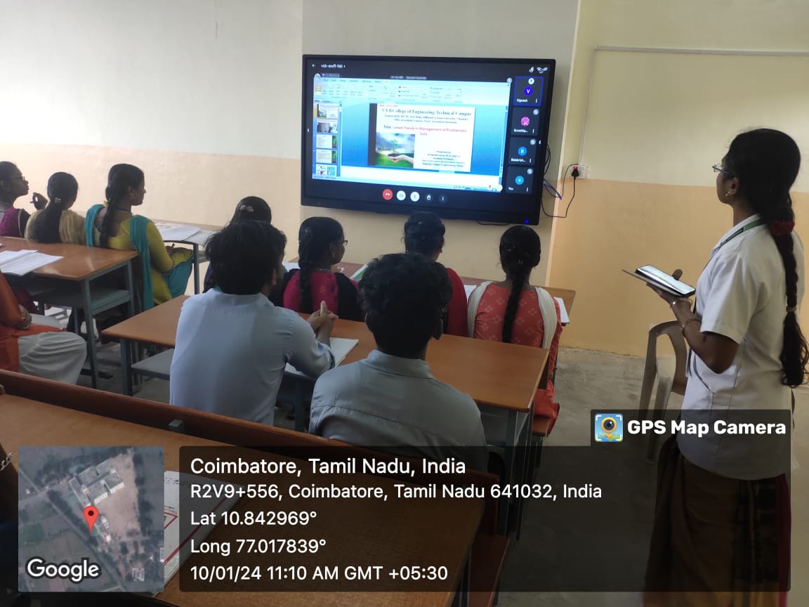 A glimpse of the webinar conducted by AGRI Department on the topic 'Latest Trends in Management of Problematic Soils'. #Webinar #studentlife #knowledgesharing #KnowledgeIsPower #agriculturalengineering
