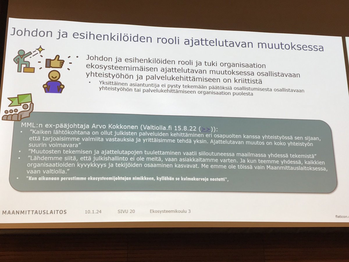 Ekosysteemikoulu 3.0 päättyy tänään: tässä miten maamittaushallitus toimii ekosysteemiajattelun edistäjänä