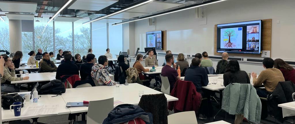 granthamcsf's tweet photo. Our first induction day for the new cohort of Grantham Scholars is in full swing! We have 33 students in this cohort (our biggest cohort yet!) and we're really excited to support their fantastic sustainability research 🌱 https://t.co/CBP841ST49
