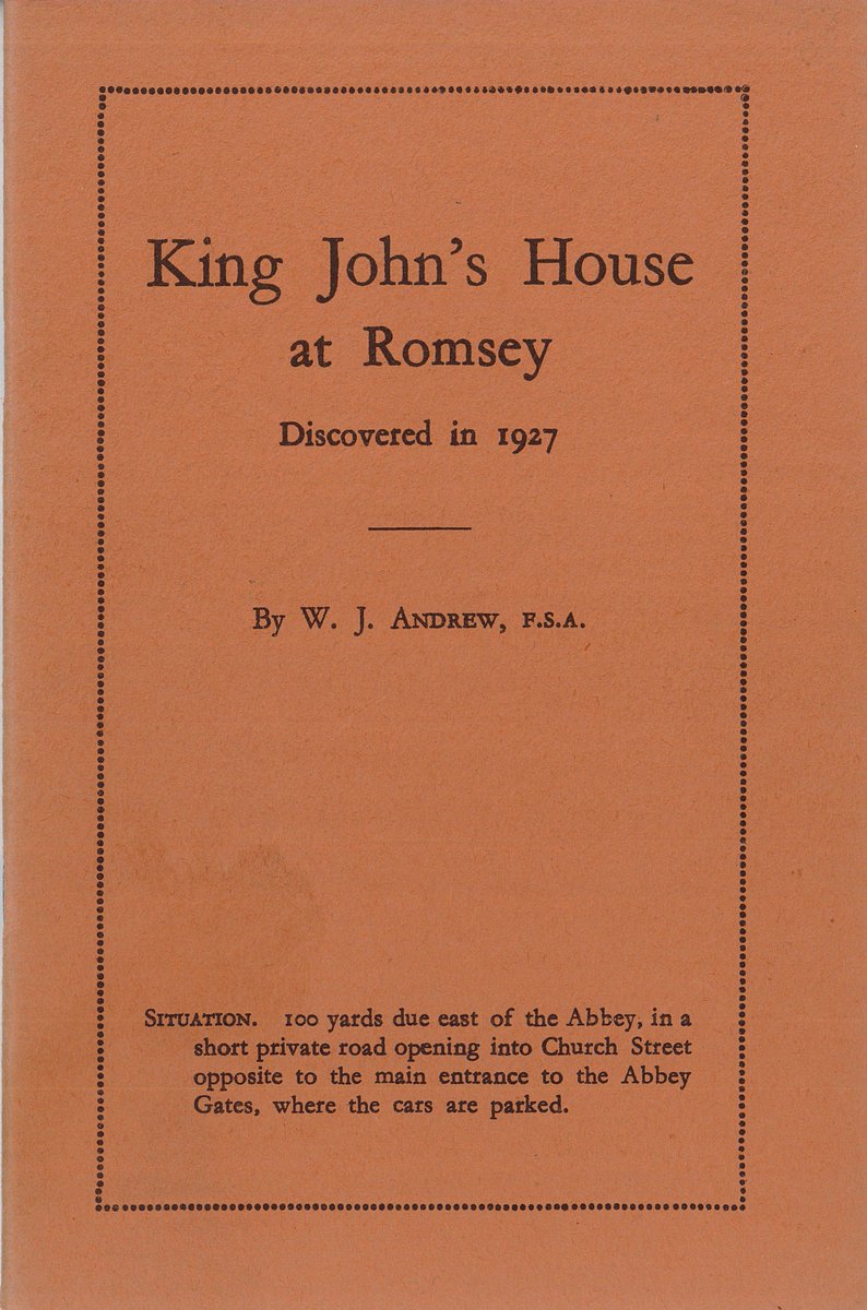 Late start but here is the #KingJohnsHouse #AlphabetChallenge #WeekA. This fine looking gentleman is called Walter Andrew. He wrote the very first guide to King John's House. Discover Walter's contribution to the "Story of King John's House" on  our guided tour <a href="/moreTestValley/">Romsey VIC</a>