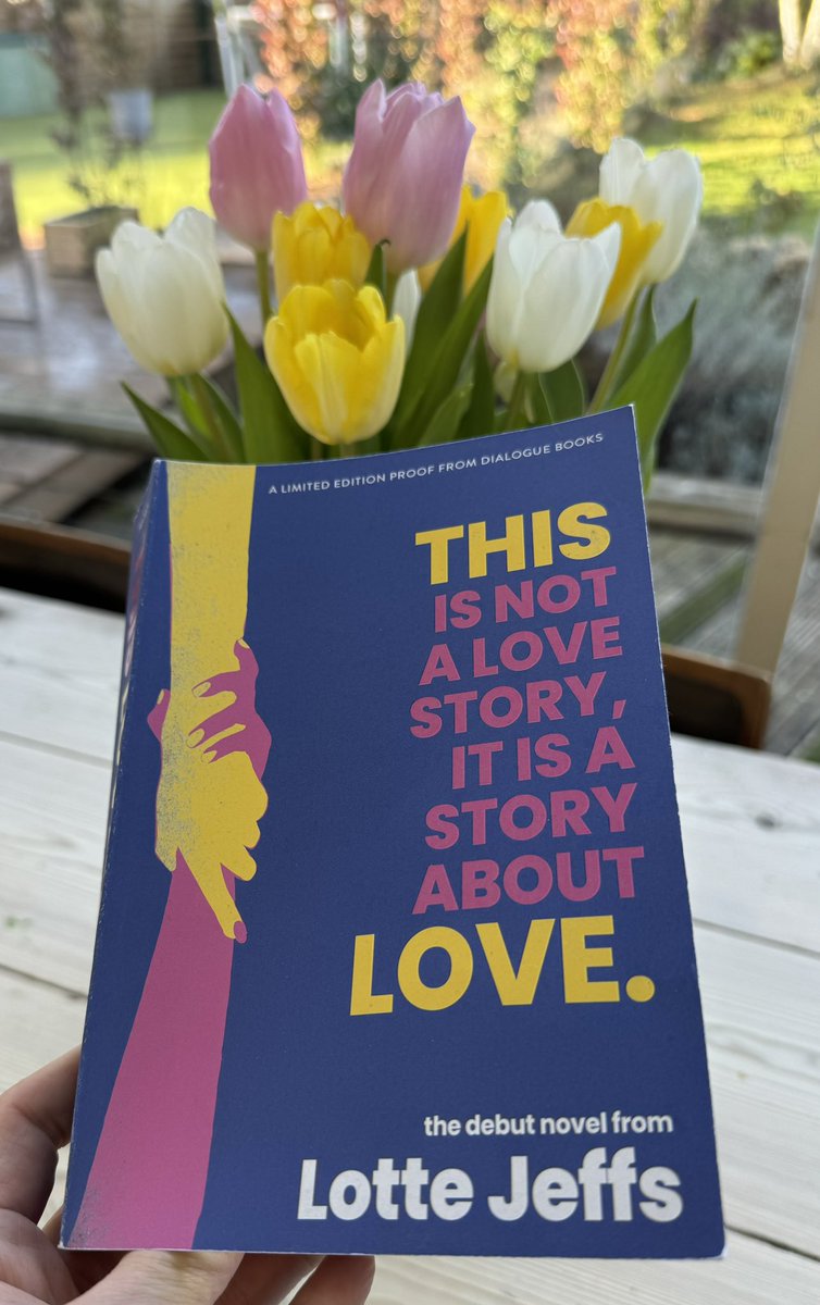 I started #ThisLove by Lotte Jeffs last night & it is as fresh & bright as the Spring we all hope is around the corner. I love the characters & it actually does have #OneDay vibes (unlike the million other books that claim to). Can’t wait to get back to it tonight. It’s gorgeous.