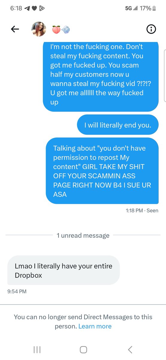 bootyairr's tweet photo. @secretfartpage SHE BLOCKED BOTH MY ACCOUNTS WHEN I CALLED HER OUT JUST ADDMITED TO STEALING MY CONTENT DUMB BITCH https://t.co/HbnYzn7WtH
