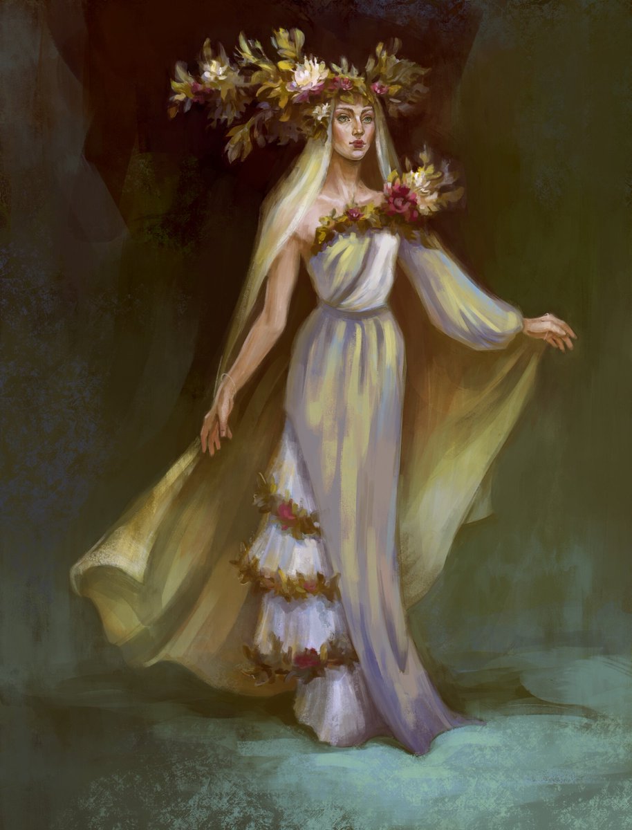 Hello, #PortfolioDay!
My name is Volha and I am an artist currently working at indie game studio. 
Also I am open for freelance opportunity to create characters portraits and designs, illustrations and covers.