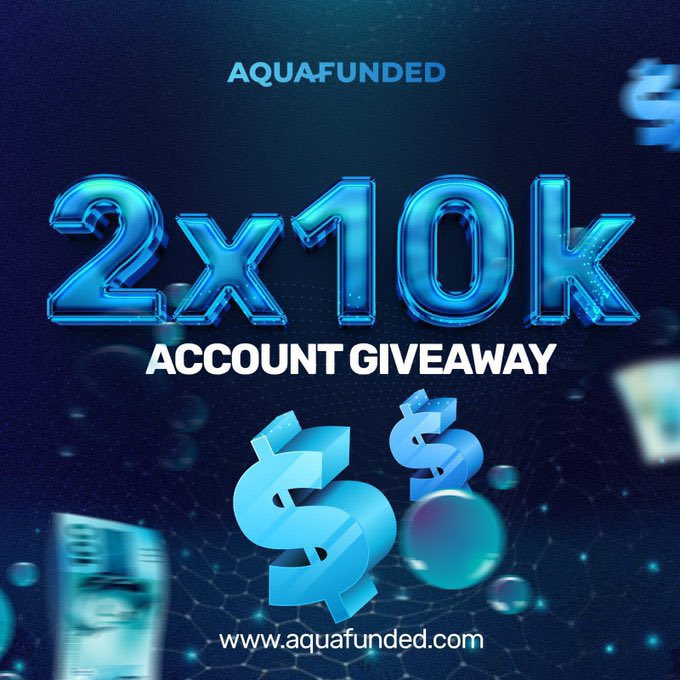 Tierra_Extrana's tweet photo. Giveaway Sponsored @AquaFunded
The best prop firm ❤️

To be among the lucky two 

🌊 Follow
@Tierra_Extrana
@Tonysmart2_0 
@AquaFunded 

🌊 Like this post 

🌊 Repost/Quote

✴️ For Goodluck, Follow:
@shepherd_fx 
@ImTheBanks 

🏷️Tag 3 friends to join

❗️What country are you trading from ⁉️

Take advantage of our promo👇
https://t.co/OHcwIxU5n6