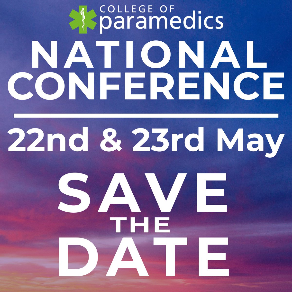 We are delighted to announce that our National Conference for 2024 will be on the 22nd and 23rd of May - so save the date! 🗓️ This year, the conference will be held in Hinckley in Leicestershire - booking will be available in early March 💚 We can't wait!!! 😁 #ParaCon24