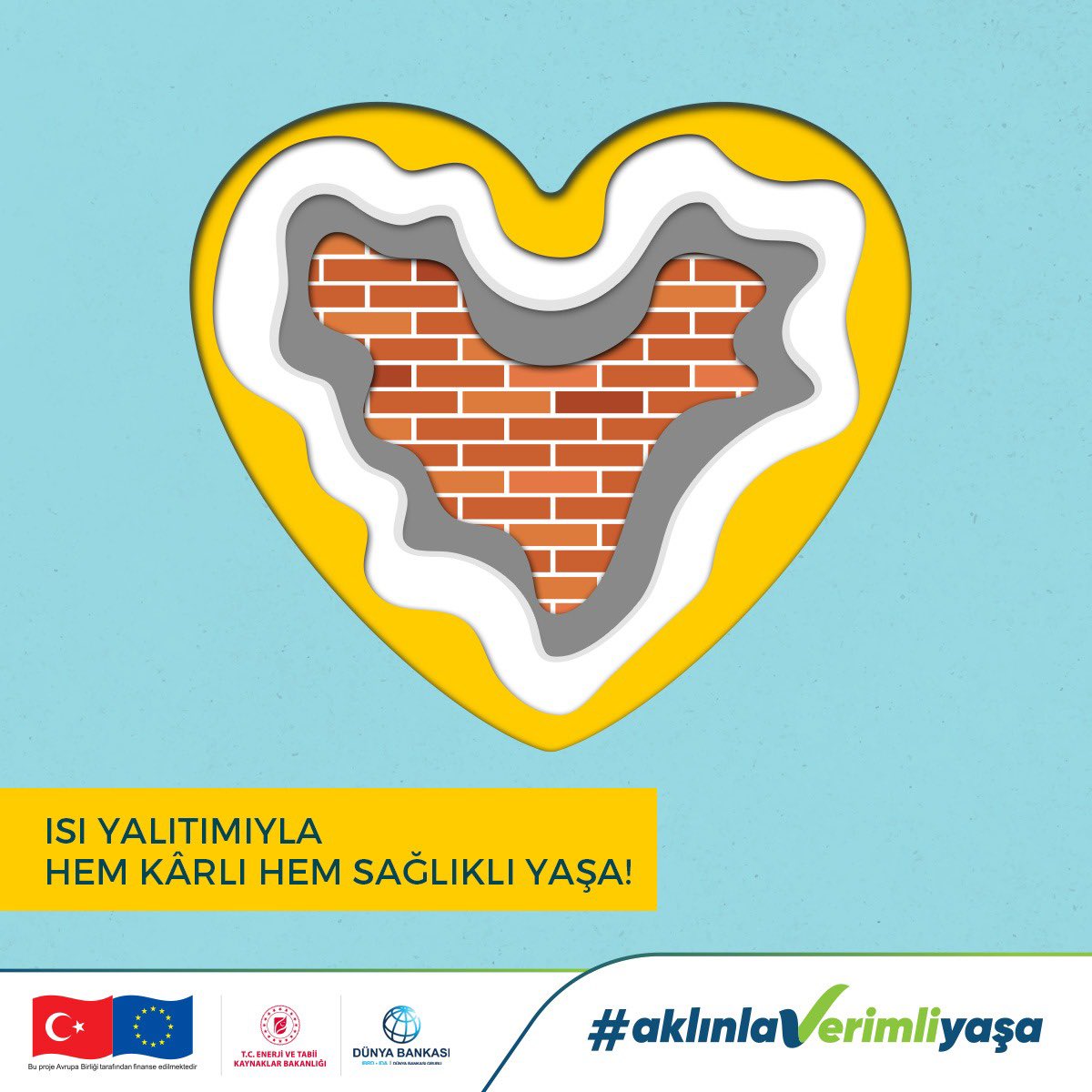 ✅Kaynaklarımızı en verimli şekilde kullanmak ve gelecek nesillere aktarmak için enerjimizi verimli kullanalım!

10-16 Ocak Enerji Verimliliği Haftası kutlu olsun. 

#aklınlaverimliyaşa 
#enerjiverimliliği
#enerjiverimliliğihaftası