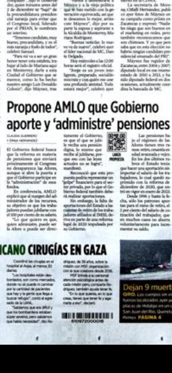 mario_dico50's tweet photo. e los dije , AMLO va por su ahorro (AFORES) son 5,8 billones de pesos https://t.co/dveDvVuuSO