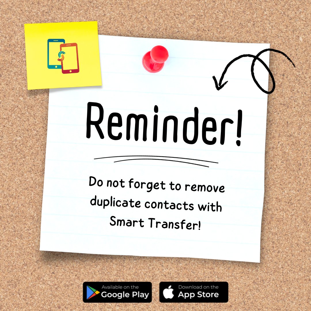 Declutter your contacts with Smart Transfer! Say goodbye to duplicate entries and hello to an organized phone book.
#DuplicateContacts #ContactCleanUp #ContactManagement #CleanContacts #NoMoreDuplicates #ContactOptimization #DataHygiene #ContactOrganization #RemoveDuplicates