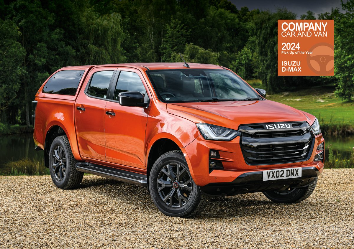 IsuzuUKPR's tweet photo. Press release: Isuzu D-Max secures third consecutive Pick-Up of the Year title from Company Car & Van ๐
https://t.co/ZC7VFTMFxP
#Isuzu #DMax #DrivenToDo #PickUpOfTheYear #Winner #BestPickUp https://t.co/aYWFUQTa5m