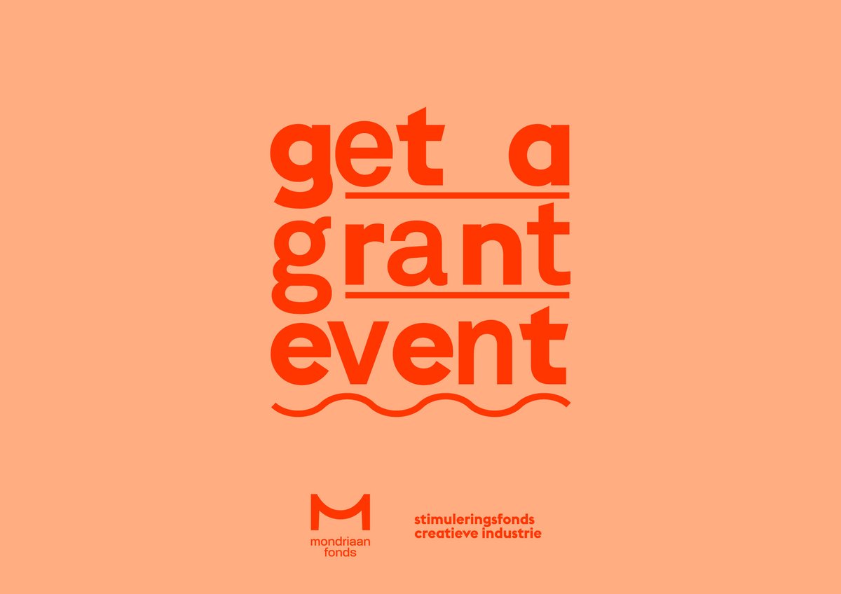 Together with the @Stimuleerfonds we are organising an information session on our grant possibilities for starting visual artists and designers. The online Get a Grant event takes place on Thursday 25 January 4 - 5.30 pm (CET). Sign up here: bit.ly/48p0uH9