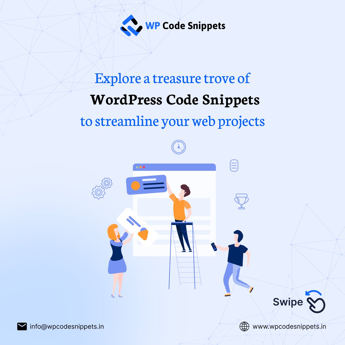 Wp_codesnippets's tweet image. Unlock the World of Web Development with WP Code Snippets! 🌐✨Get Unique Codes: wpcodesnippets.in
Don't forget to follow us at 🌟 WP Code Snippets 🌟 for quick, impactful coding solutions for your #WordPress site.
#WordPress #code #codesnippets #Coding