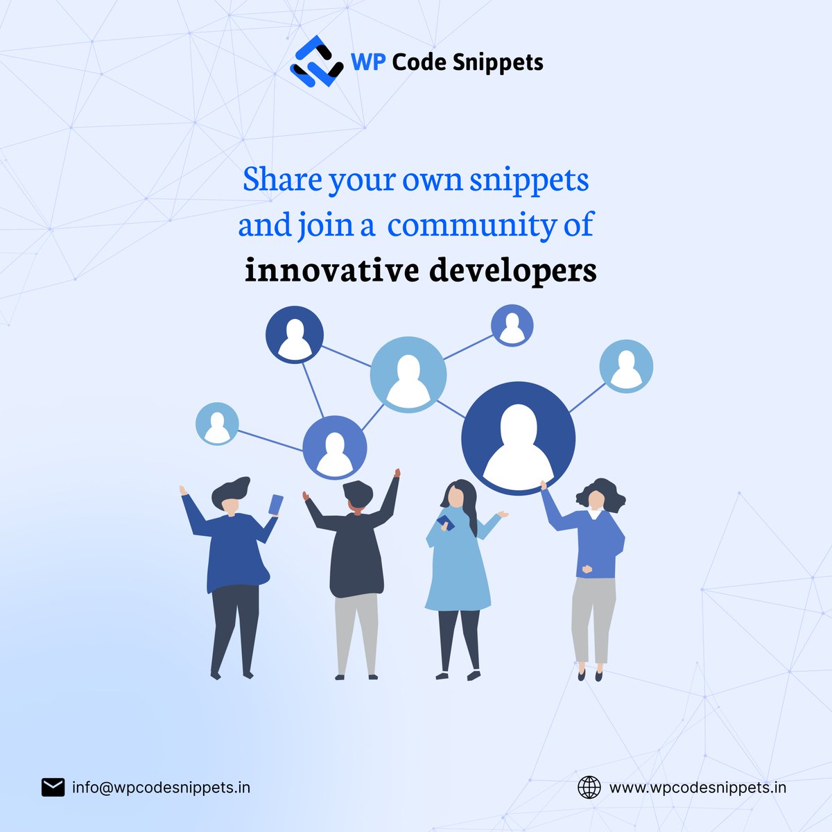 Wp_codesnippets's tweet image. Unlock the World of Web Development with WP Code Snippets! 🌐✨Get Unique Codes: wpcodesnippets.in
Don't forget to follow us at 🌟 WP Code Snippets 🌟 for quick, impactful coding solutions for your #WordPress site.
#WordPress #code #codesnippets #Coding