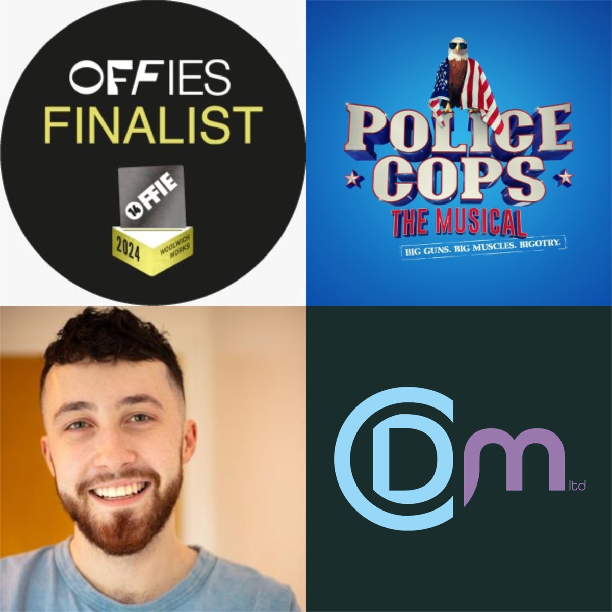 Congratulations to the cast & creatives of Police Cops-The Musical which is a finalist for 'Best Musical Production' at The Offies 2024. The show featured set & lighting design by client ANDREW EXETER (@AndrewExeter). #offies @OffWestEndCom