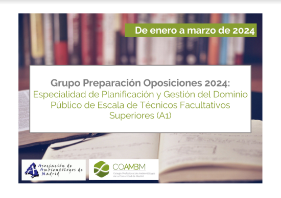 coambaoficial's tweet photo. 🔈 Grupo para la preparación de Oposiciones del MITERD de la Especialidad de Planificación y Dominio Público #A1 y #A2 del @COAMBM, con descuento del 20% para Colegiados/as COAMBA 🔊
🤓 ¿Te interesa? https://t.co/wr2fYryDkP
#COAMBM #SomosCOAMBA #Ambientólogo #Ambientóloga https://t.co/5hlA1m4wKF