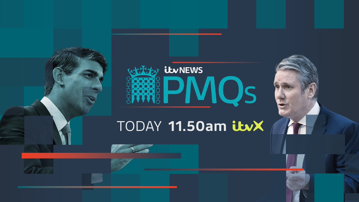 Join Tom Bradby and the @ITVNews political team led by @Peston and @AnushkaAsthana on @ITVX from 11.50 as they bring you the latest on the Post Office scandal from Prime Minister’s Questions and analyse the week in politics so far. Watch here: itv.com/watch?channel=…