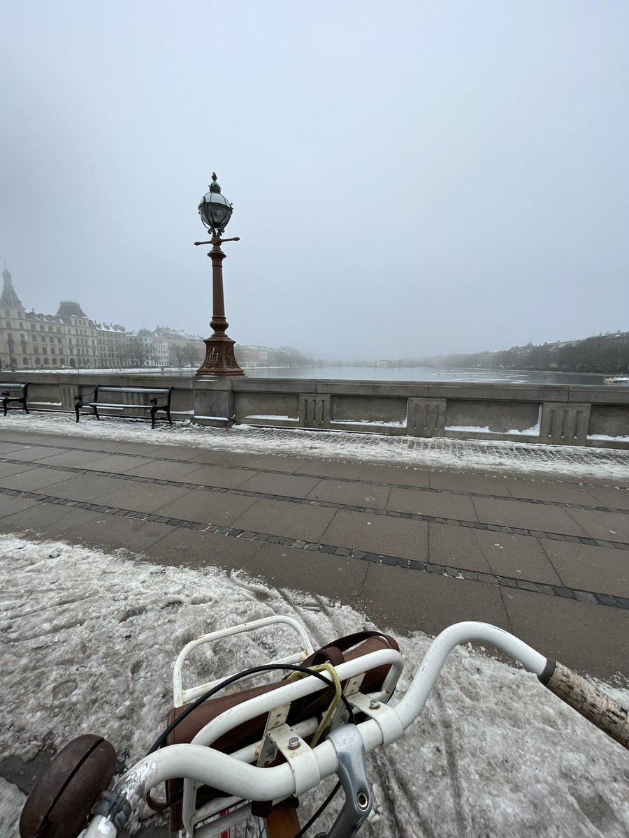 On my way to first board meeting of 2024 at the Cycling Embassy of Denmark 
Excited to see what 2024 will bring