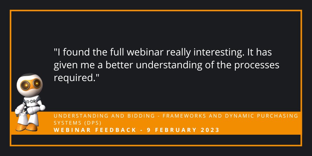 sdpscotland's tweet photo. What's a framework? What's a DPS? How can your business win contracts from each? Scottish SMEs can sign up for a free webinar, "Understanding and Bidding - Frameworks and Dynamic Purchasing Systems (DPS)" on 24 January: https://t.co/p85t7g4TGl #HelpingYouBidBetter https://t.co/E4bbDcEy0A