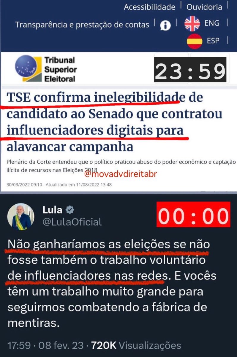 silvio_matias's tweet photo. Os dias estão passando e nenhum membro do governo, STF ou TSE se pronuncia sobre a milícia digital organizada pelo PT. Este assunto não pode cair na mesma vala do esquecimento onde estão as imagens do 08/01 e do aeroporto de Roma. https://t.co/oT4n6v9KNv