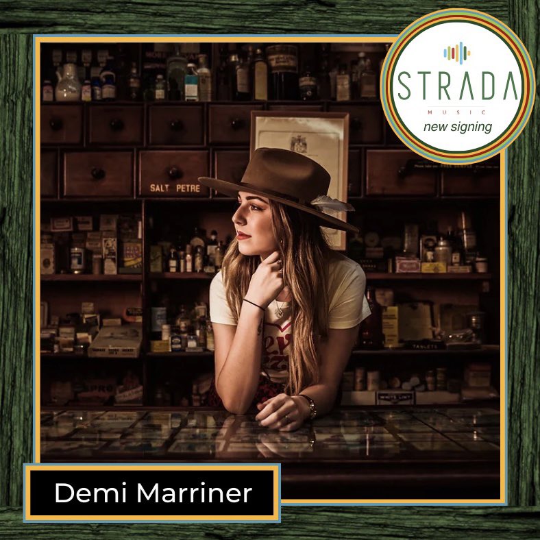 NEW SIGNING Demi Marriner @dmarrinermusic We are very proud to welcome Demi Marriner to our roster, working with agent @scottwarmanbass and can’t wait to get her show on the road. Read More | Bookings ⬇️ stradamusic.com/artist/demi-ma… #countrymusic #americanamusic