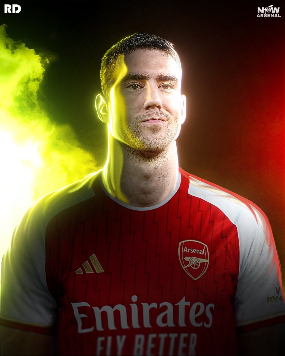 now_arsenaI's tweet photo. 🚨Arsenal remain keen on Juventus striker Dusan Vlahovic, however any deal will likely have to wait until the summer.

Mikel Arteta tried to sign the Serbian striker in 2022 before he decided to stay in Italy, however the Arsenal manager remains a big fan of the player.

Would you like to see Arsenal sign Dusan Vlahovic in the summer ahead of the 2024/25 campaign? #afc