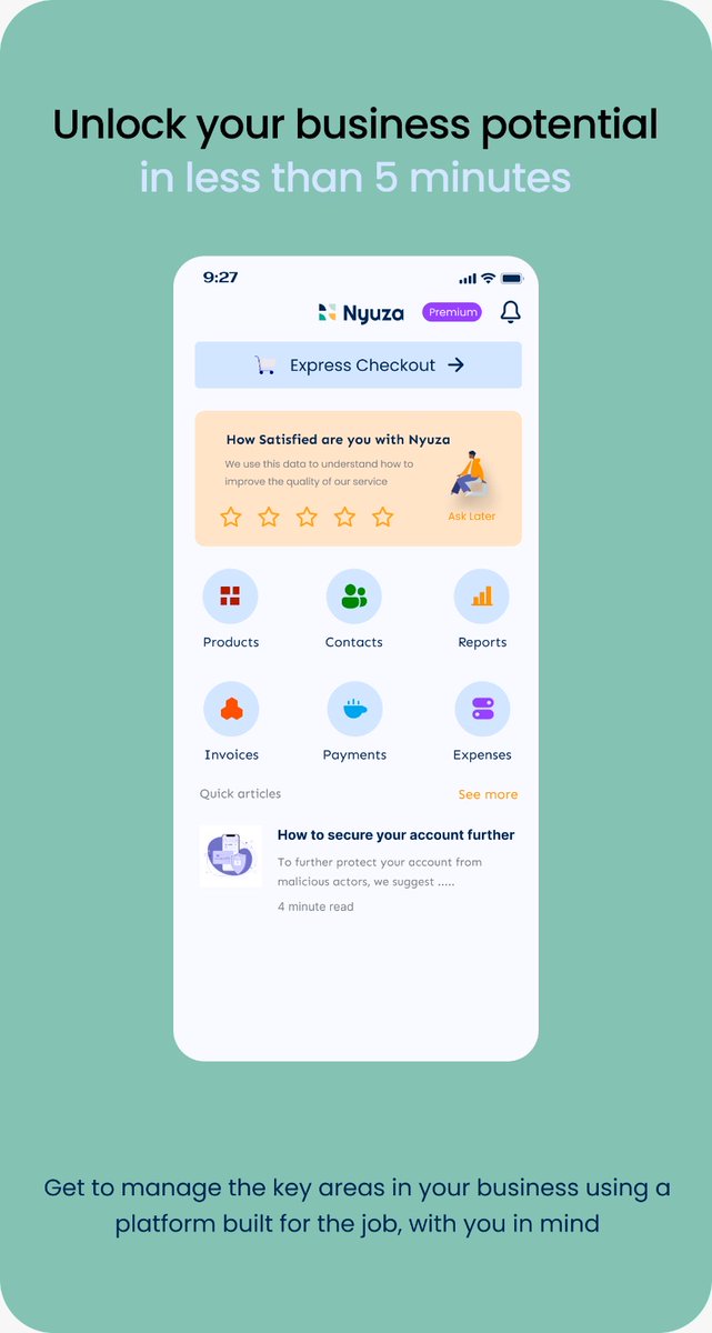 RolengiApp's tweet photo. If you’re involved in a merchant business (ile ya you buy something and sell it for profit), you know how hard it can be to keep proper records …. even getting insights is impossible .

Join https://t.co/ecBYaODZuK and find out about Nyuza. https://t.co/u3IUtXNiKY